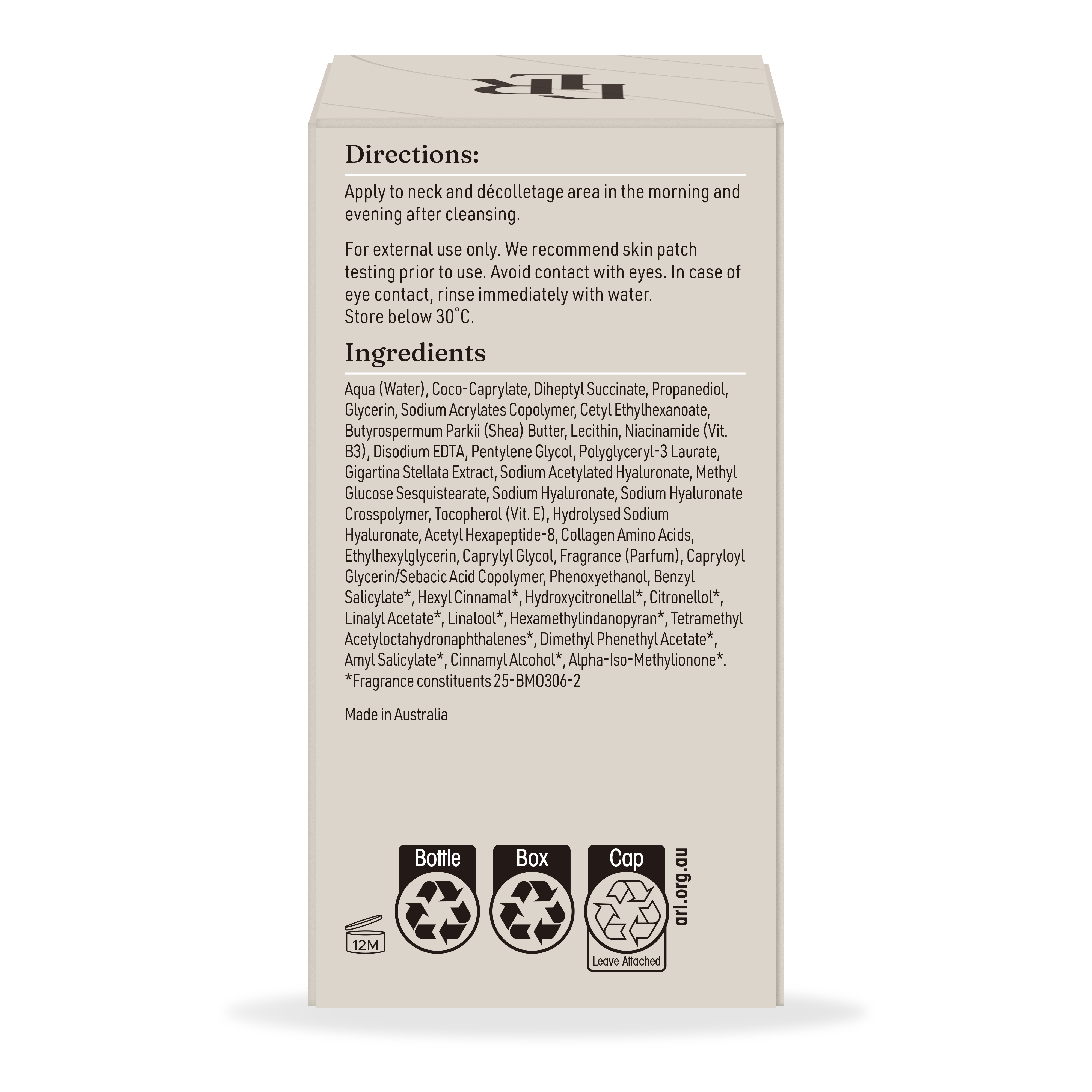 Plump + Lift Firming Neck Cream