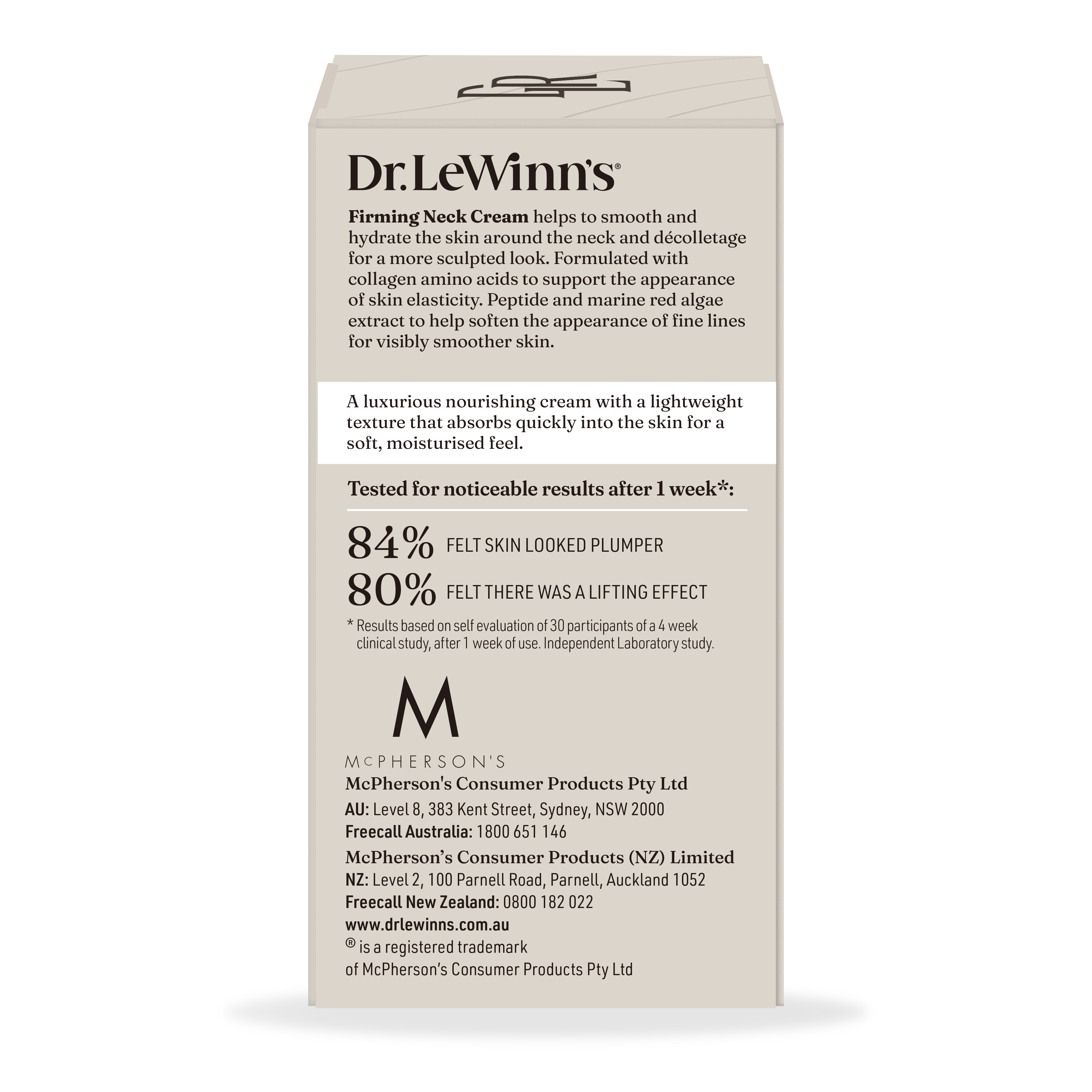 Plump + Lift Firming Neck Cream