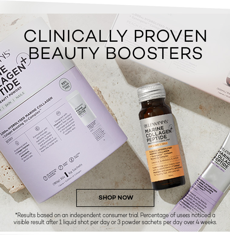 Illuminate your skin with clinically proven beauty boosters.